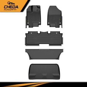 Gpl876267 Cheda Fit For 2018-2025 Honda Odyssey All Weather 3d Molded Tpe Floor Mats Cargo Liner