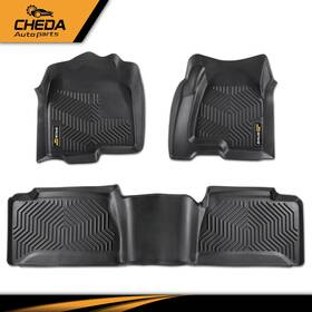 Gpl917088 Cheda Fit For Chevy 99-06 Silverado Gmc Sierra Extended Cab Tpe Floor Mats Front Rear