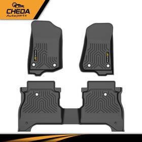 Gpl920166 Cheda Fit For 2020-2025 Jeep Gladiator All Weather Tpe Floor Mats Waterproof Liner New