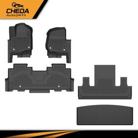 Gpl985957 Cheda Fit For Ford Expedition 2018-2025 All Weather Tpe Floor Mats And Cargo Liner Set