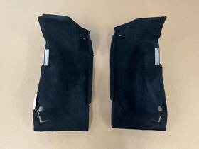 09548015 Chevrolet 1997-2004 Chevy Corvette C5 Rear Lh And Rh Carpet Mat Panel Black Oem Lot2494