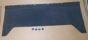 15042983 Chevrolet 1999-2002 Chevy Silverado Rear Window Standard Cab Interior Carpet Panel With Plug