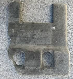 15837193 Chevrolet 07-14 Gm/ Tahoe Lh 2nd Row Under Seat Floor Cover Panel P/n