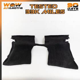 20929665 Chevrolet 05-13 Corvette C6 Rear Forward Seat Back Body Panel Carpet Black Oem