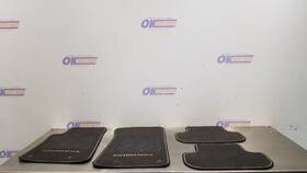 222.gm1w11 Chevrolet 11 Chevy Camaro Ss Oem Floor Mat Set Front And Rear Black