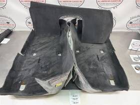 222.gm1z07 Chevrolet 2007 C6 Corvette 3-piece Front Cabin Footwell Carpet Kit - Oem