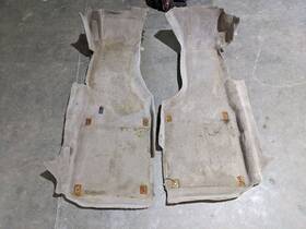 222.gm1z96 Chevrolet 94-96 C4 Corvette Coupe Passenger And Driver Interior Cabin Carpet Oem 1184077