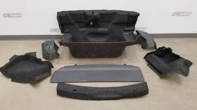 223.gm1m02 Chevrolet 02 Chevy Camaro Ss Convertible Rear Trunk Carpet Set Pair