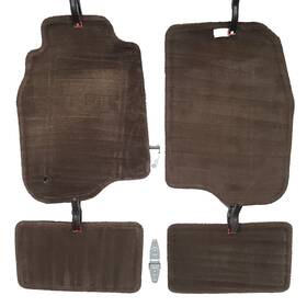 22626581 Chevrolet Chevy Malibu 2004-2007 Oem Brown Carpet Front And Rear Floor Mat - 4 Piece Set 22626581 Chevrolet Chevy Malibu 2004-2007 Oem Brown Carpet Front And Rear Floor Mat - 4 Piece Set