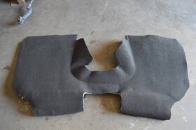 23440157 Chevrolet 2014 2015 2016 2017 Corvette Rear Carpet Panel Convertible