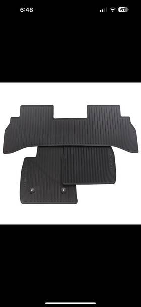 42669370 Chevrolet Oem Gm 2021-2026 Trailblazer All Weather Floor Mats Black