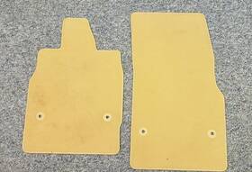 84839879 Chevrolet 2020-23 Corvette C8 Oem Gm Floor Mats Set Natural Tan