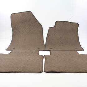 22859441 Chevrolet Oem Accessories Complete Set Of 4 Gm Brownstone Floor Mats Front Rear For 2014 Impala