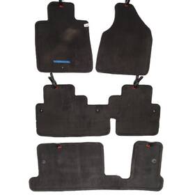Prd05020lfm-1r2 Chevrolet Traverse 2009-17 Oem Carpet Floor Mat Set Front 2nd 3rd Row Black