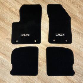 1ul20trmab Chrysler 2011 - 2014 200 Carpet Floor Mats Front And Rear Oem