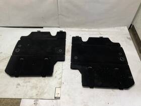 232.ch1f22 Chrysler 17-25 Pacifica Rear Left Right 2nd Row Floor Load Tray Trim Cover Set T