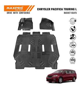L1cy00511509-bu Chrysler Pacifica Floor Mat Set Fits 2021 2022 2023 2024