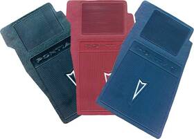 F30101 Classic Industries 1967-69 Pontiac Oe Style Rubber Floor Mat Set Black Of 4 Mats Gm