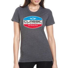 Classic Instruments 090127862254 Ciap-tsrwbwxl Red/white/blue Front Logo Womens Shirt