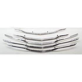 Gi504 Coast To Cci Chrome Plated Grille Overlay For Malibu 2019-2025 Abs Plastic