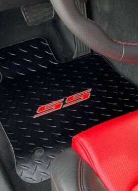 Fmr-901 Cold Cutter Diamond Plate Floor Mats. Camaro 5th Gen. Brand New Was 235