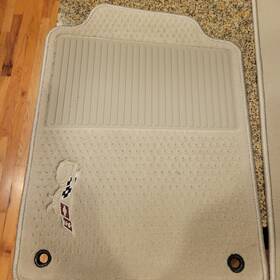 10313851 Corvette 2003 C5 Light Shale Floor Mats 50th Anniversary Gm Original