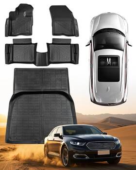 Crt-ir-l63 Creekt 4pcs For Ford Taurus Se Sel Sho Limited Floor Mats 2010 - 2019
