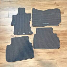 J5018fl020 Cross Trek Black Interior Front Rear Carpet Floor Mats 4 Piece Set