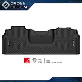 Big2025122312 Crossdesign 1pcs 2nd Row Floor Liner Black Fit For 2019-2024 Dodge Ram 2500 And 3500 Mega Cab