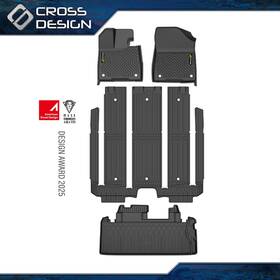 Big20260213-50 Crossdesign Fits Toyota Sienna 2021-2025 For 7 Seat Le/xle/xse/ltd Floor Mats And Cargo Liner