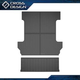 Big2026051102 Crossdesign Tpe 5.8ft Truck Bed Mat Tailgate Fit For 2019-26 Silverado Gmc Sierra 1500
