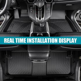 Cs-auto360 Z2.tpejd16.h Floor Mats Liner For 2024-2025 Chevy Blazer Ev 2023-25 Cadillac Lyriq Luxury
