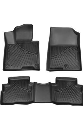 Beysh8ribv Cusiyu 2023-2024 Kia Sportage Hybrid Anti-slip All Weather Black Floor Mats Liners