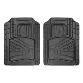 Custom 049538011751 Goodyear Floor Mats For Cars Trucks Suv Black All Season Heavy Duty Rubber 2pcs