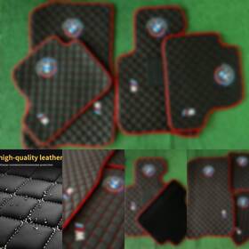 Mars455 Custom For Bmw All Models Leather Car Mats Luxury Floor Carpets Liners