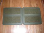 D5az-6013106-a Ford Ltd Rear Floor Mat Set Green Pair Nos