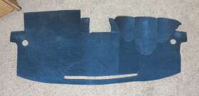 Ddc-42948 Dash Designs Dashboard Mat Cover For 2005-2010 Scion Tc Blue Suede