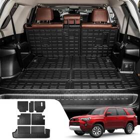 Dattumar 750250606322 Cargo Mat Compatible With 2010-2024 Toyota 4 Runner 7 Seat Liner Trunk