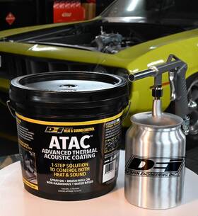 S00001 Design Engineering Inc Heat/sound Barrier Atac Sprayer 25 Oz Capacity Aluminum Thermal