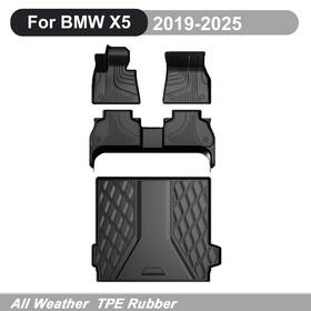 Fm-bm-005-zh-2 Diksoakr Car Floor Mats Rear Trunk Mat Cargo Liner All Weather For Bmw X5 2019-2025