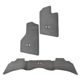 Res00892 Diy Solutions For Dodge Ram 1500 06-10 1st And 2nd Row Slate Gray Carpet Floor Mat Set