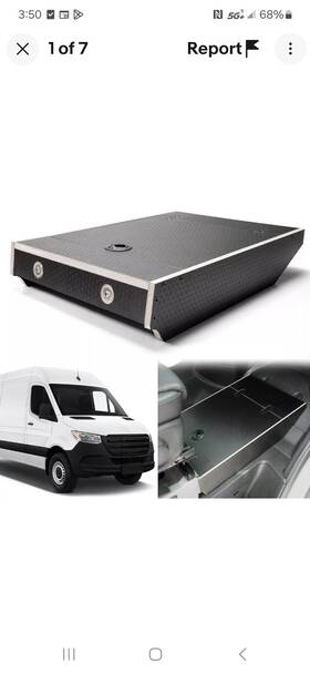 Gj-bcjtb-1 Dnshorix Floor Stool For Sprinter Van Optimal Support Co-driver With Storage Space