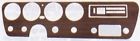 Dod-dsh-450 Rem Automotive Inc Dodge Dash Insert For Diplomat King Walnut