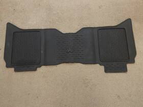 1td20trmaa Dodge Oem 2013-2018 Ram Crew Cab Longhorn Ed Rear Black Rubber Floor Mat
