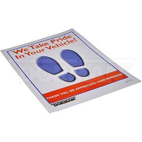 9-2991 Dorman 15 Inch X 18 Paper Disposable Floor Mats 250 Per Box - Dorman#