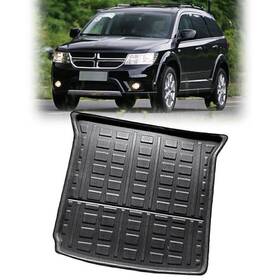 Dreamhighh 612345299362 Fit Dodge Journey Fiat Freemont 09-19 Rear Boot Cargo Liner Trunk Floor Mat Tray
