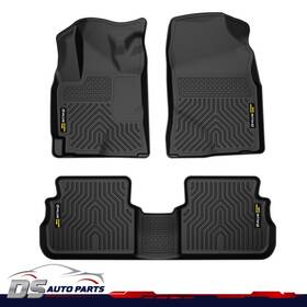 Dsa-289986 Ds-auto-parts Tpe All-weather Floor Mats 2 Row Liner Fit For 09-13 Toyota Corolla/matrix 98531