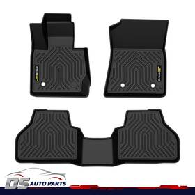 Dsa126207 Ds-auto-parts Tpe Floor Mats Liners Fits 2011-2017 Bmw X3 F25 All Weather Black 1st And 2nd Rows