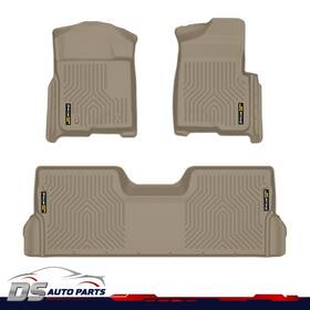Ds-auto-parts Dsa154632 Fit For 2009-2014 Ford F-150 Supercrew Cab 3d Tpe All Weather Floor Mats Liners