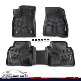 Dsa157676 Ds-auto-parts Fit For 2023-2024 Honda Accord Front And 2nd Row Heavy Duty Tpe Floor Mats Liner